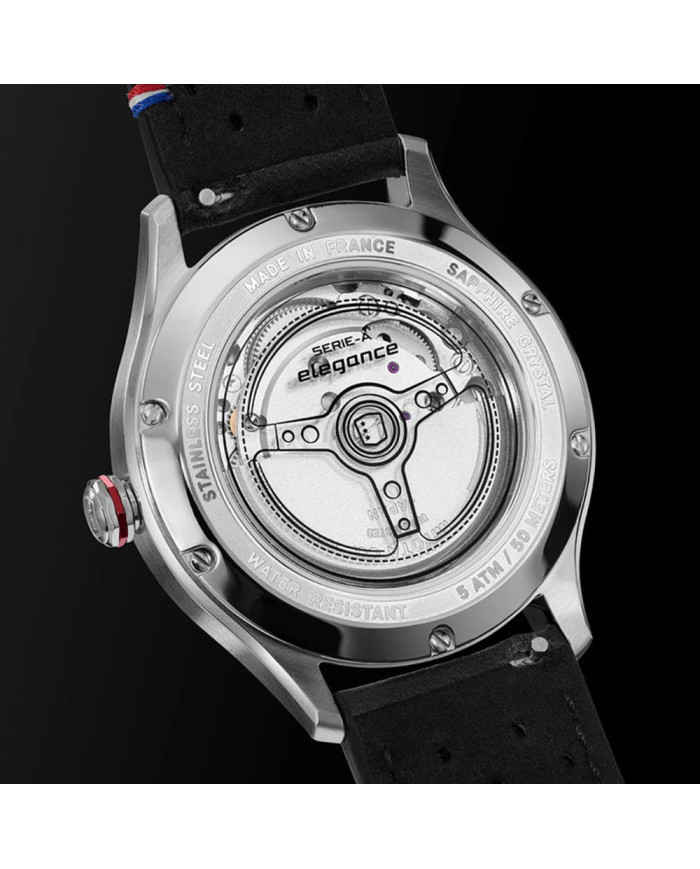 Depancel Montre l gance 3h Black Publicisdrugstore