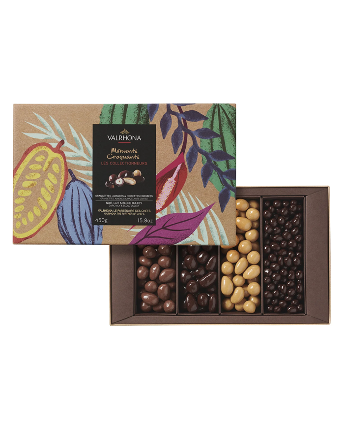 Coffret Chocolat d'Origine - Amandes et Noisettes Chocolat 240g